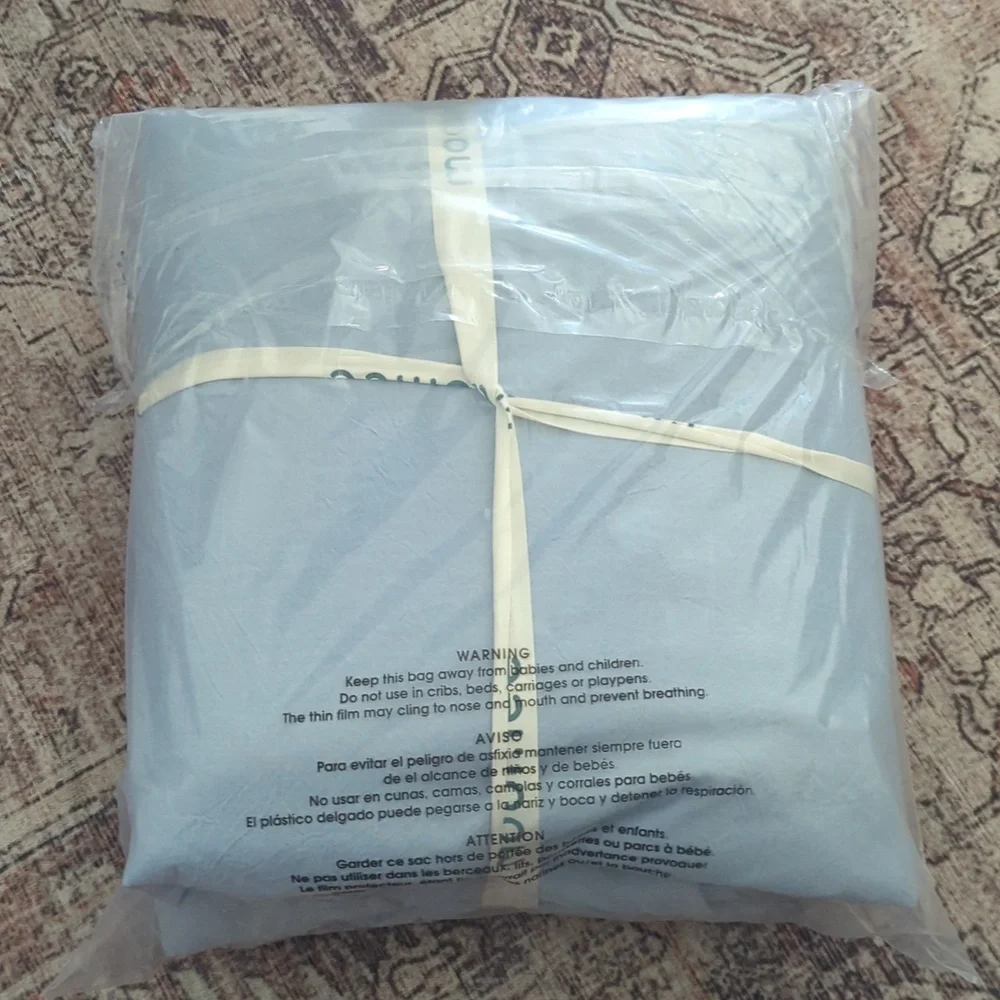 MooMee Bedding Duvet Cover Set 100% Washed Cotton Linen Like Textured Breathable